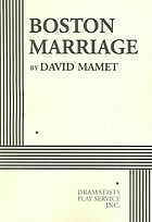 Boston Marriage - Acting Edition book cover