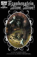 Frankenstein Alive, Alive! book cover 1