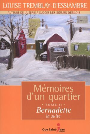 Bernadette, la suite book cover