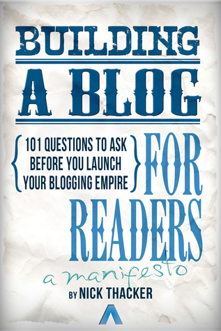 Building A Blog for Readers book cover