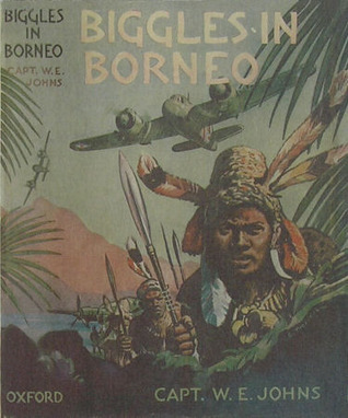 Biggles in Borneo book cover