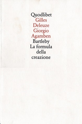 Bartleby. La formula della creazione book cover