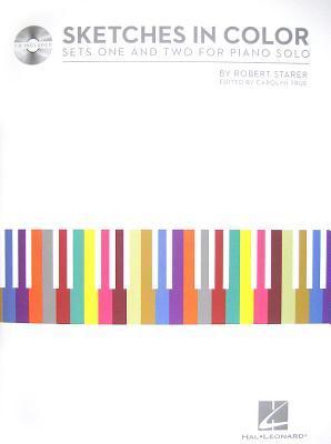 Robert Starer - Sketches in Color Sets One and Two for Piano Solo Book/Online Audio by Robert ...