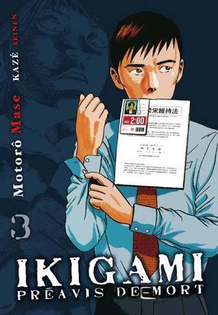 Ikigami book cover 3