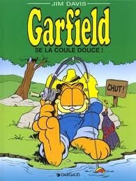 Garfield se la coule douce book cover