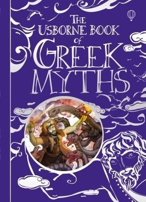 The Usborne Book of Greek Myths book cover