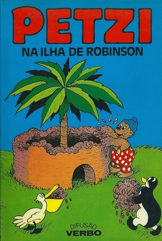 Petzi na ilha de Robinson book cover
