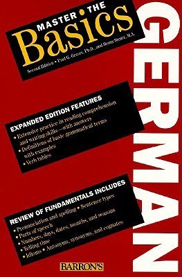 Master the Basics: German by Paul G. Graves | Goodreads