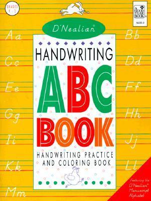 D'Nealian Handwriting ABC Book: Handwriting Practice and Coloring Book ...