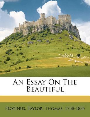An essay on the beautiful book cover