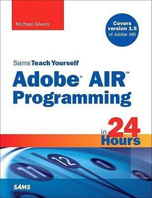 Sams Teach Yourself Adobe AIR Programming in 24 Hours book cover