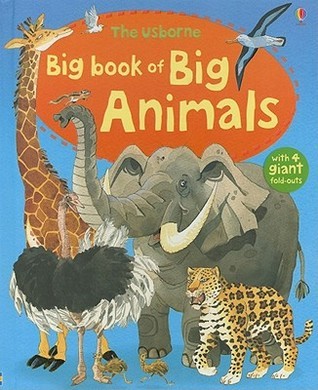 The Usborne Big Book of Big Animals book cover