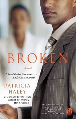 Broken book cover