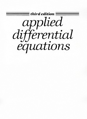Applied Differential Equations book cover