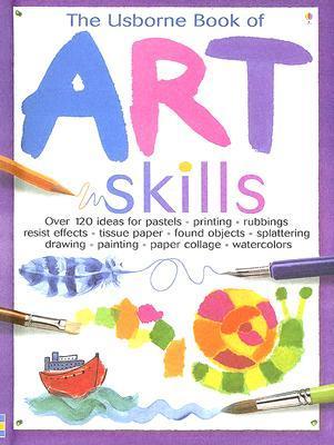 The Usborne Book of Art Skills book cover