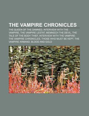 The Vampire Chronicles book cover