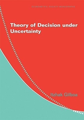 Theory of Decision under Uncertainty book cover