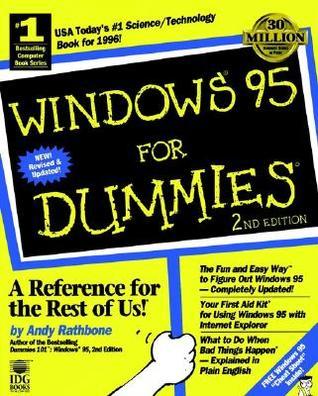 Windows 95 for Dummies book cover