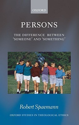 Persons: The Difference between `Someone' and `Something'