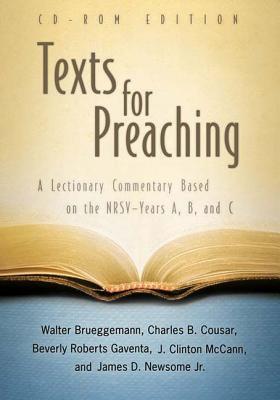 Texts for Preaching, CD-ROM Edition book cover