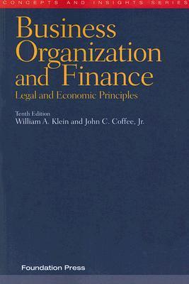 Business Organization and Finance book cover