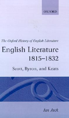 English Literature 1815 - 1832 book cover