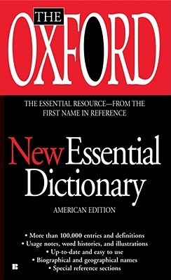 The Oxford New Essential Dictionary book cover