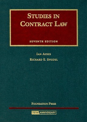 Studies in Contract Law