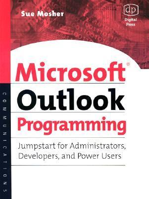 Microsoft Outlook Programming book cover