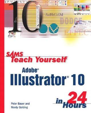 Sams Teach Yourself Adobe Illustrator 10 in 24 Hours book cover