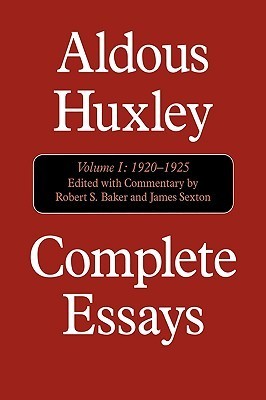 Complete Essays, Vol. I book cover