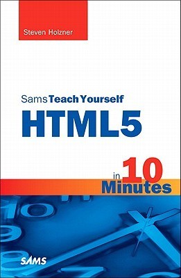 Sams Teach Yourself HTML5 in 10 Minutes book cover