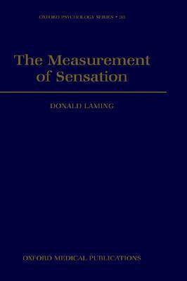 The Measurement of Sensation book cover