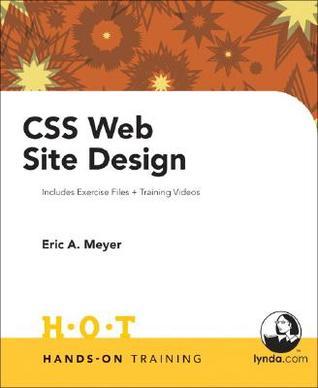 CSS Web Site Design Hands-On Training book cover