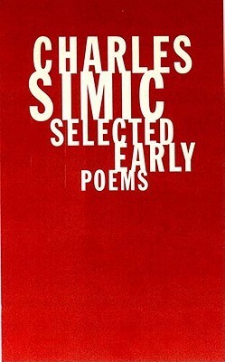 Selected Early Poems book cover