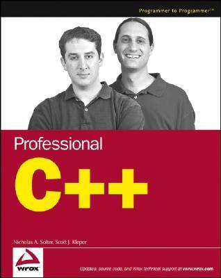 Professional C++ by Nicholas A. Solter | Goodreads