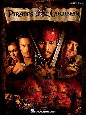 Pirates of the Caribbean Songbooks (Hal Leonard) book cover 3