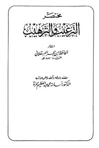 مختصر الترغيب والترهيب book cover