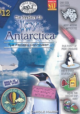 The Mystery in Icy Antarctica book cover