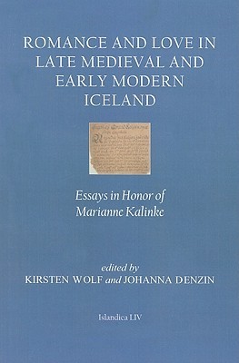 Romance and Love in Late Medieval and Early Modern Iceland book cover