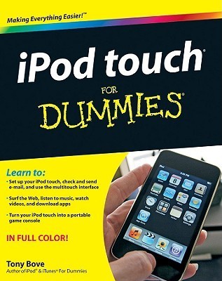 iPod touch For Dummies book cover