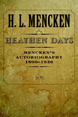 H. L. Mencken's Autobiography book cover 3
