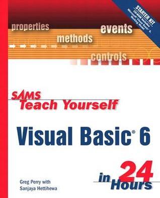 Sams Teach Yourself Visual Basic 6 in 24 Hours [With CD-ROM] book cover