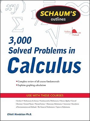 CleoncccThomas’CALCULUS Schaum's 3,000 Solved Problems in Calculus by Elliott