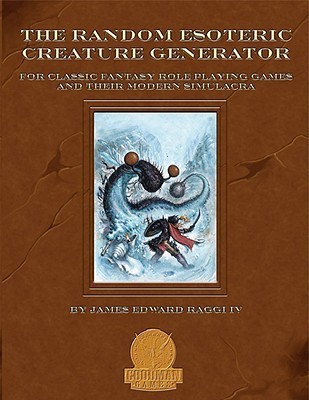 Random Esoteric Creature Generator book cover