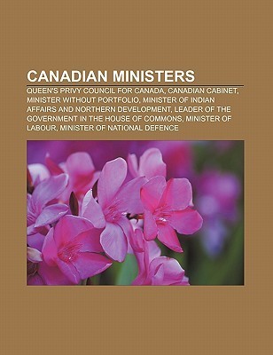 Canadian Ministers Queen's Privy Council for Canada, Canadian