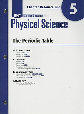 Holt Science Spectrum: Physical Science With Earth and Space Science ...