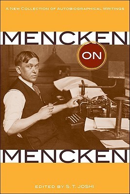 Mencken on Mencken book cover