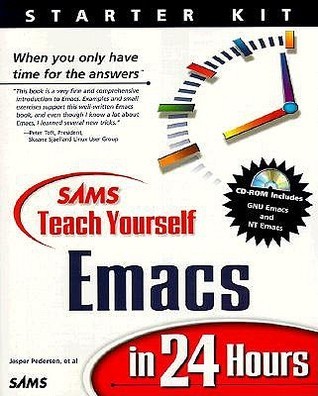 Sams Teach Yourself Emacs in 24 Hours book cover