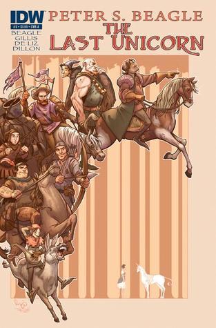 The Last Unicorn (Graphic Novels) book cover 3